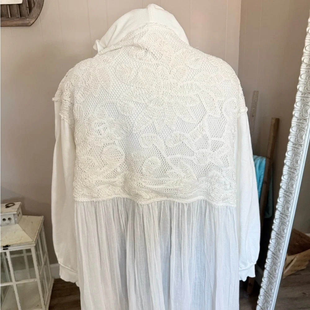 Free People • Float On Duster Hooded Cardigan